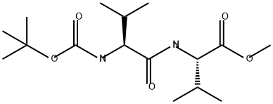L-Valine, N-[(1,1-dimethylethoxy)carbonyl]-L-valyl-, methyl ester