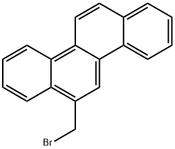 Chrysene, 6-(bromomethyl)- Structure
