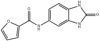 N-(2-oxo-2,3-dihydro-1H-1,3-benzodiazol-5-yl)fura n-2-carboxamide Structure