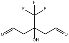 Pentanedial, 3-hydroxy-3-(trifluoromethyl)- Structure