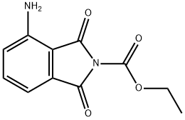 2H-Isoindole-2-carboxylic acid, 4-amino-1,3-dihydro-1,3-dioxo-, ethyl ester Struktur