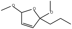 Furan, 2,5-dihydro-2,5-dimethoxy-2-propyl- Struktur