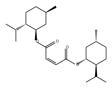 2-Butenedioic acid (2Z)-, 1,4-bis[(1R,2S,5R)-5-methyl-2-(1-methylethyl)cyclohexyl] ester