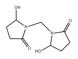 2-Pyrrolidinone, 1,1'-methylenebis[5-hydroxy-