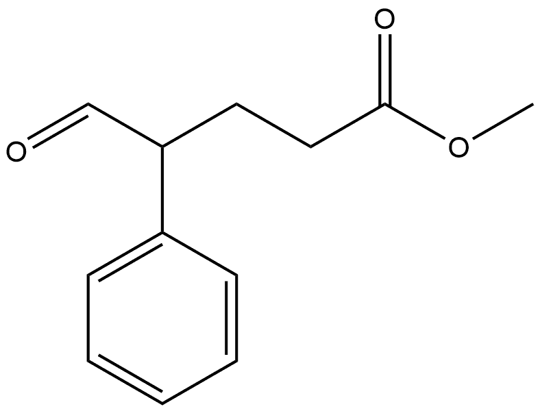 Benzenebutanoic acid, γ-formyl-, methyl ester