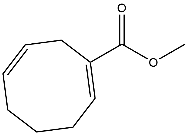 methyl (1E,6Z)-cycloocta-1,6-diene-1-carboxylate 结构式