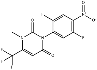 344420-23-1 2,5-二氟-4-[3-甲基-2,6-二氧代-4-(三氟甲基)-1,2,3,6-四氢嘧啶-1-基]硝基苯
