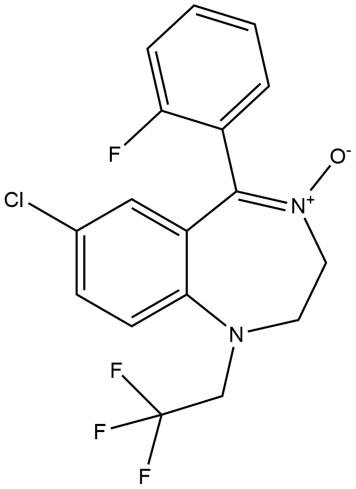 Quazepam Impurity 6 Struktur