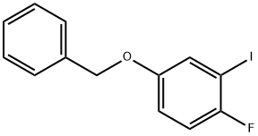 4-(Benzyloxy)-1-fluoro-2-iodobenzene,346425-26-1,结构式