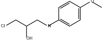 2-Propanol, 1-chloro-3-[(4-methoxyphenyl)amino]-