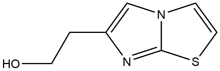 Imidazo[2,1-b]thiazole-6-ethanol 结构式