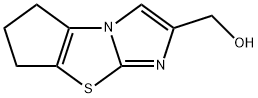 5H-Cyclopent[d]imidazo[2,1-b]thiazole-2-methanol, 6,7-dihydro- Struktur