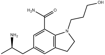 西洛多辛杂质28 结构式