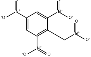 Benzene, 1,3,5-trinitro-2-(nitromethyl)- Struktur
