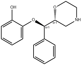 Reboxetine Desethyl (Base) 化学構造式