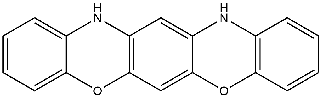 12H,14H-[1,4]Benzoxazino[3,2-b]phenoxazine (9CI) Structure