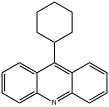Acridine, 9-cyclohexyl- 结构式