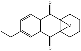 4Α,9Α-EPOXYANTHRACENE-9,10-DIONE,6-ETHYL-1,2,3,4-TETRAHYDRO-(9CI),35301-66-7,结构式
