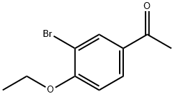 1-(3-bromo-4-ethoxyphenyl)ethan-1-one Struktur