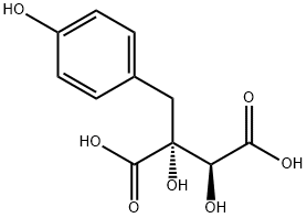 Piscidic Acid Struktur