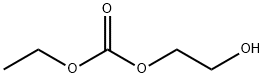 Carbonic acid, ethyl 2-hydroxyethyl ester 化学構造式