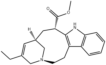 16α-Carbomethoxycleavamine 结构式