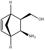 rac-[(1R,2R,3S,4S)-3-aminobicyclo[2.2.1]hept-5-en
-2-yl]methanol 结构式