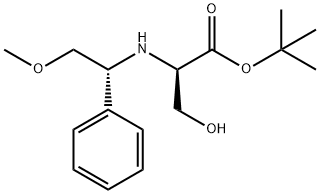 D-Serine, N-[(1R)-2-methoxy-1-phenylethyl]-, 1,1-dimethylethyl ester