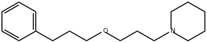 Piperidine, 1-[3-(3-phenylpropoxy)propyl]- Structure