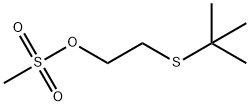 Ethanol, 2-[(1,1-dimethylethyl)thio]-, 1-methanesulfonate