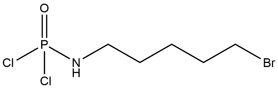Phosphoramidic dichloride, (4-bromobutyl)methyl- (9CI),365432-23-1,结构式