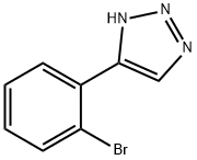 1H-1,2,3-Triazole, 5-(2-bromophenyl)- Struktur