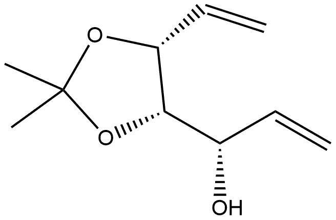 1,3-Dioxolane-4-methanol, α,5-diethenyl-2,2-dimethyl-, (αS,4S,5R)-