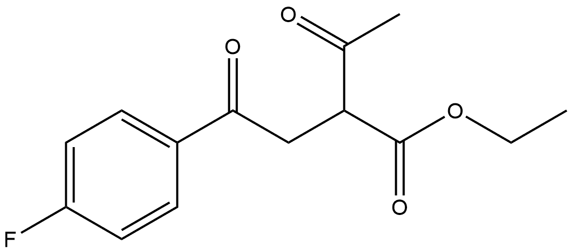 Benzenebutanoic acid, α-acetyl-4-fluoro-γ-oxo-, ethyl ester