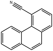 4-Phenanthrenecarbonitrile 结构式