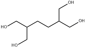 1,6-Hexanediol, 2,5-bis(hydroxymethyl)- Structure