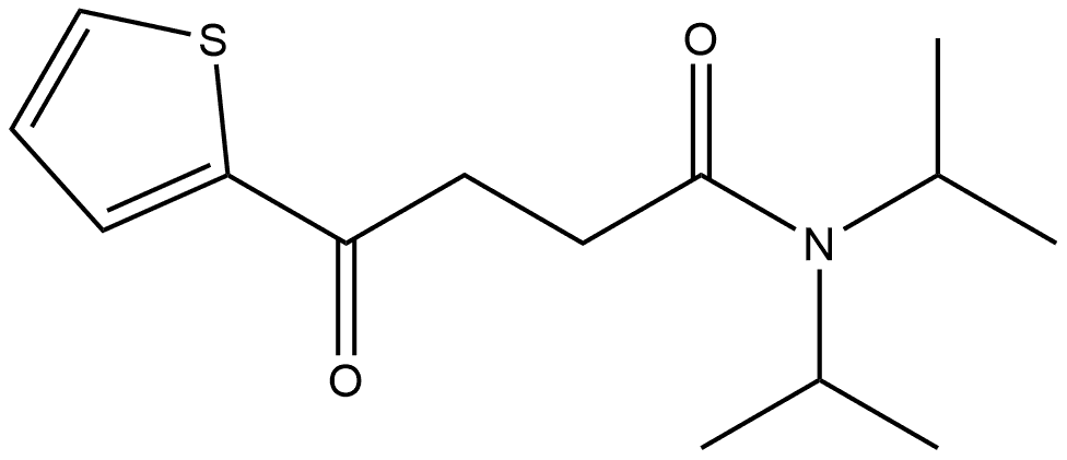2-Thiophenebutanamide, N,N-bis(1-methylethyl)-γ-oxo-