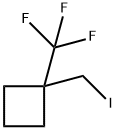 1-?(iodomethyl)?-?1-?(trifluoromethyl)?Cyclobutane Structure