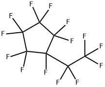 Cyclopentane, 1,1,2,2,3,3,4,4,5-nonafluoro-5-(1,1,2,2,2-pentafluoroethyl)- Structure