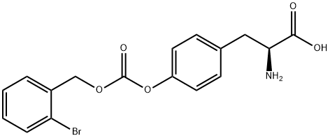 L-Tyrosine, (2-bromophenyl)methyl carbonate (ester) (9CI) Structure