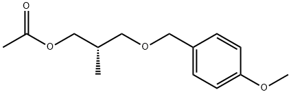 1-Propanol, 3-[(4-methoxyphenyl)methoxy]-2-methyl-, 1-acetate, (2R)-