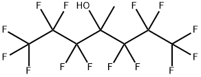 4-Heptanol, 1,1,1,2,2,3,3,5,5,6,6,7,7,7-tetradecafluoro-4-methyl- 化学構造式