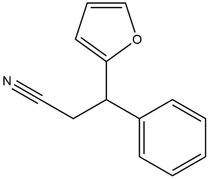 2-Furanpropanenitrile, β-phenyl-