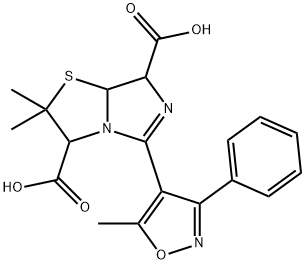 苯唑西林杂质K, 37699-31-3, 结构式