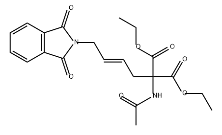Propanedioic acid, (acetylamino)[(2E)-4-(1,3-dihydro-1,3-dioxo-2H-isoindol-2-yl)-2-butenyl]-, diethyl ester (9CI)