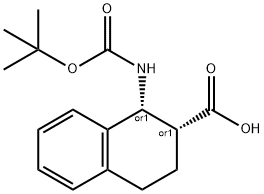 378741-78-7 2-Naphthalenecarboxylic acid, 1-[[(1,1-dimethylethoxy)carbonyl]amino]-1,2,3,4-tetrahydro-, (1R,2R)-rel-