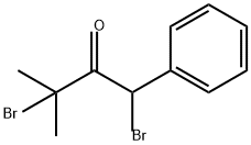 2-Butanone, 1,3-dibromo-3-methyl-1-phenyl-,37988-51-5,结构式