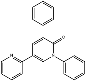 [2,3'-Bipyridin]-6'(1'H)-one, 1',5'-diphenyl- Structure