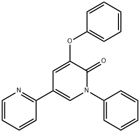 [2,3'-Bipyridin]-6'(1'H)-one, 5'-phenoxy-1'-phenyl- Struktur