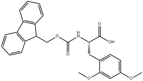 L-Tyrosine, N-[(9H-fluoren-9-ylmethoxy)carbonyl]-2-methoxy-O-methyl- Structure